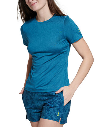 Женская футболка с кроссовым принтом BASS OUTDOOR
