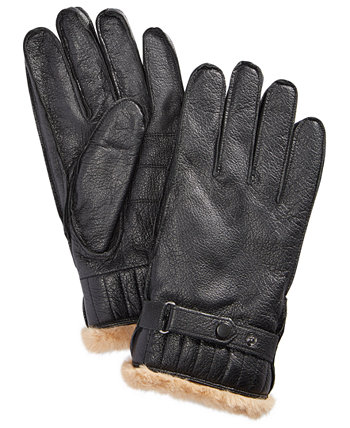 Мужские кожаные перчатки Barbour