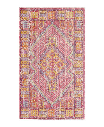 Коврик Caruso Colorwashed Kilim 27 x 46 дюймов Accent French Connection