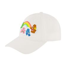 Adult Care Bears Classic Group Rainbow Stripes Baseball Cap Licensed Character