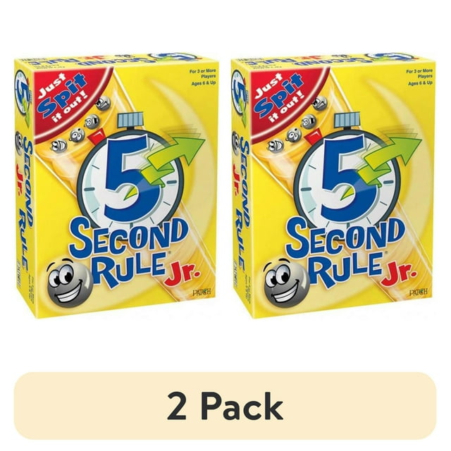 (2 pack) 5 Second Rule Jr. Party Game, by PlayMonster PLAYMONSTER