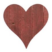 Rustic Farmhouse Small Reclaimed Wooden Heart BarnwoodUSA