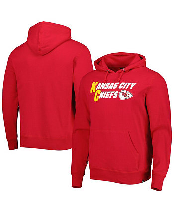 Мужской красный пуловер с капюшоном Kansas City Chiefs Regional Headline '47 Brand