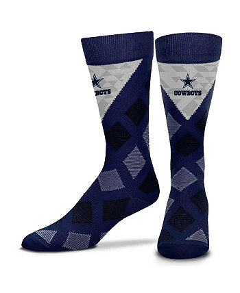 Men's and Women's Dallas Cowboys Double Dash Crew Socks For Bare Feet