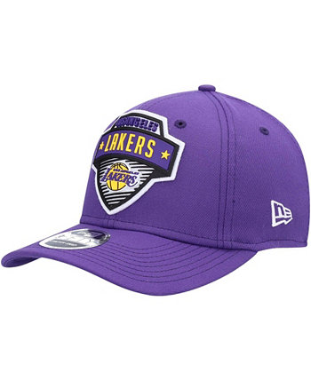 Мужская фиолетовая шляпа Los Angeles Lakers 2020 Tip Off 9FIFTY Snapback New Era