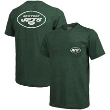 Футболка New York Jets Majestic Threads с трикотажными карманами и карманами - Heasted Green Majestic