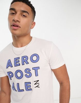 Белая футболка Aeropostale AEROPOSTALE