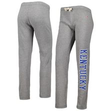 Women's League Collegiate Wear Heather Gray Kentucky Wildcats Victory Springs Tri-Blend Jogger Pants Unbranded
