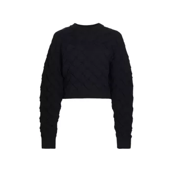 Укороченный шерстяной свитер Paxton Nonchalant Label