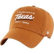 Women's '47 Texas Orange Texas Longhorns Sidney Clean Up Adjustable Hat Unbranded