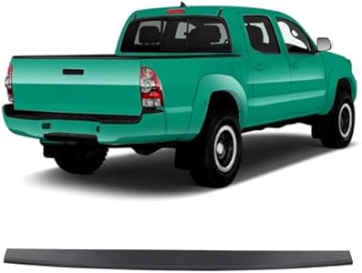 SCITOO ABS Tailgate Molding Cap Fits for 2014-2018 for Chevrolet Silverado 1500 & for GMC Sierra 1500,2015-2019 for GMC Sierra 2500HD/3500HD 1PC Matte Black Top Rear Tailgate Moulding Trim Scitoo