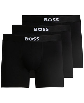 Men's 3pk. Icon Logo Boxer Briefs Boss