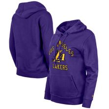 Женский пуловер с капюшоном New Era Purple Los Angeles Lakers 2023/24 City Edition New Era x Staple