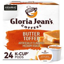Gloria Jean's® Butter Toffee Coffee, стручки K-Cup® средней обжарки, 24 шт. KEURIG