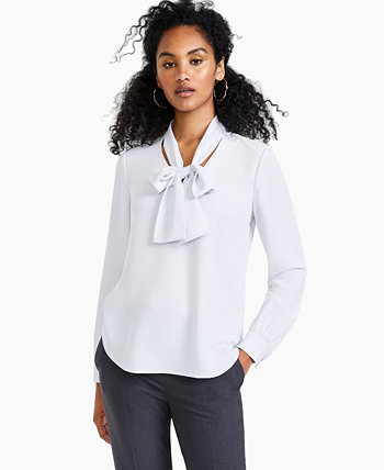 Блуза с завязками, создана для Macy's Bar III