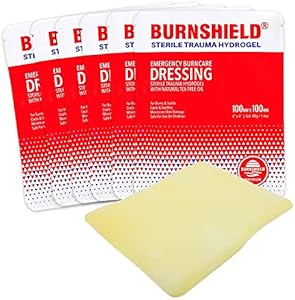 Burnshield 4" X 4" Burn Dressing, Sterile Burnshield