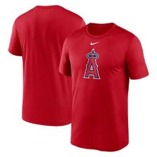 Men's Nike Red Los Angeles Angels New Legend Logo T-Shirt Nike