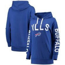 Women's G-III 4Her by Carl Banks Royal Buffalo Bills Extra Point Pullover Hoodie G-III