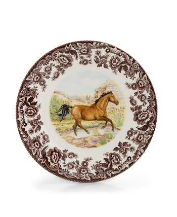 Тарелка салата из американской четвертьхорсовой лошади Spode