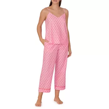 Пижамный комплект из двух предметов с цветочным принтом BedHead