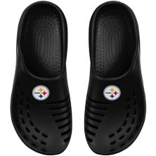 Молодежные сабо FOCO Black Pittsburgh Steelers Sunny Day Unbranded
