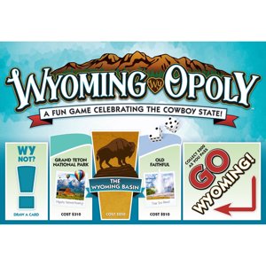 Настольная игра Wyoming-Opoly для всей семьи, 2-6 игроков, от 8 лет, 1-часовая версия Late For The Sky