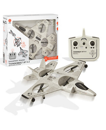 Набор игрушечных трюковых дронов с дистанционным управлением Thunderbolt Jet X 2, 7 предметов Sharper Image