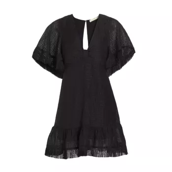 Льняное мини-платье Octavia MARIE OLIVER
