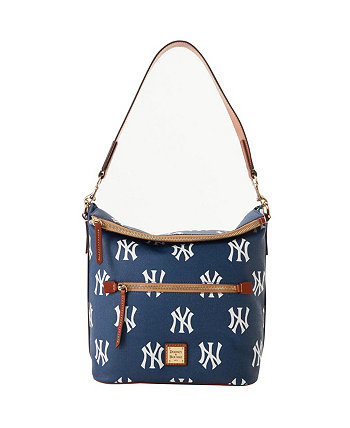 Женская большая сумка в спортивном стиле с монограммой New York Yankees Dooney & Bourke