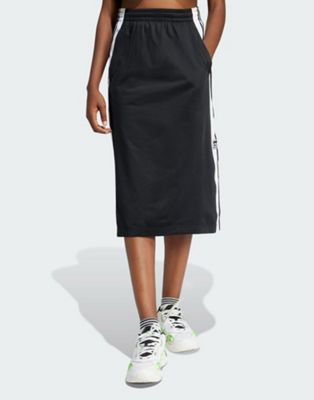 Черная юбка с кнопками adidas Originals Adibreak Adidas