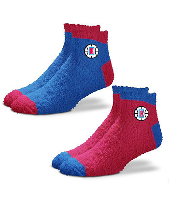 Женские комплекты мягких носков для сна LA Clippers Team из двух пар For Bare Feet