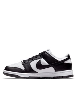 Черно-белые кроссовки Nike Dunk Low NN Nike