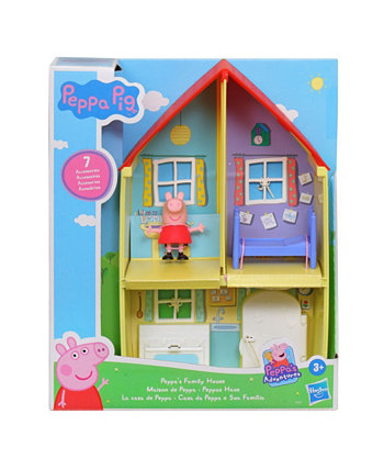 Pep Peppa's Opp House Set, 7 предметов Peppa Pig