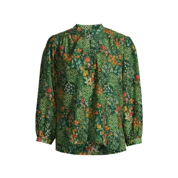Блуза Bailey с длинными рукавами и цветочным принтом Birds of Paradis