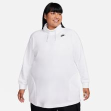 Большой размер Nike Sportswear Club Флисовый свободный свитер с воротником-стойкой Nike