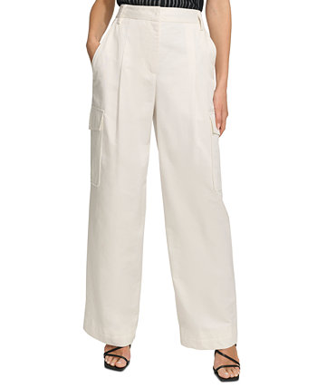 Женские широкие брюки-карго DKNY