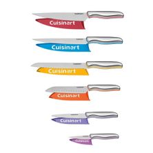Cuisinart® 12 шт. Набор ножей с цветным ремешком и защитой лезвия Cuisinart