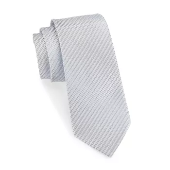 Жаккардовый шелковый галстук Emporio Armani