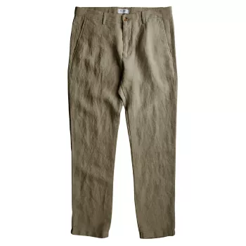 Летние льняные брюки Karl NN07