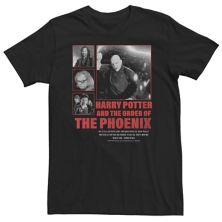 Большая и высокая футболка с плакатом "Гарри Поттер и Орден Феникса" Harry Potter
