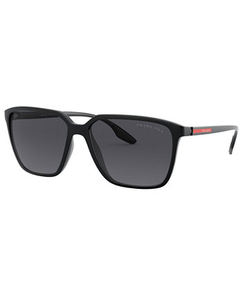 Поляризованные солнцезащитные очки, PS 06VS 58 Prada Linea Rossa