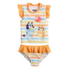 Toddler Girl Bluey & Bingo 2-Piece Swimsuit Licensed Character