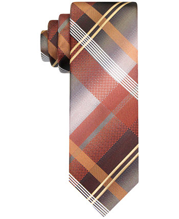 Мужской классический галстук в крупную сетку Van Heusen