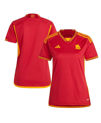 Женская красная домашняя футболка AS Roma 2023/24 Adidas