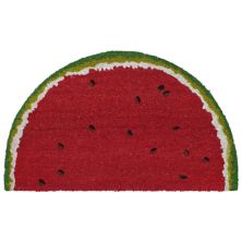 Liora Manne Natura Watermelon Slice Indoor Outdoor Coir Doormat - 18'' x 30'' Liora Manne