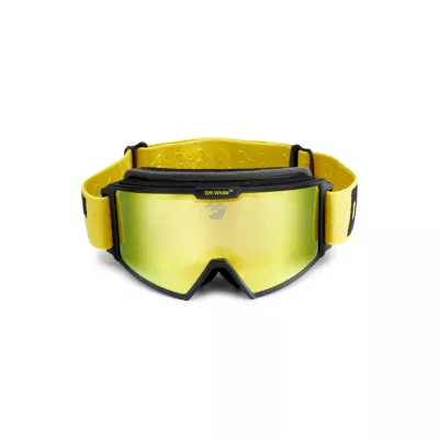 Mirrored Ski Goggles Off-White