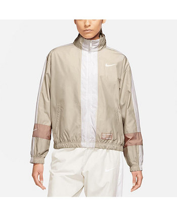 Женская светло-коричневая куртка USMNT Essential с молнией во всю длину Nike