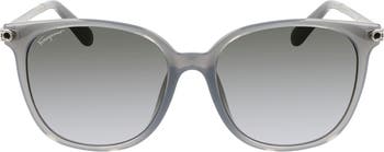 Квадратные солнцезащитные очки 56 мм Salvatore Ferragamo