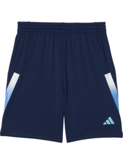Gradient Bold 3-Stripes Shorts (Big Kids) Adidas