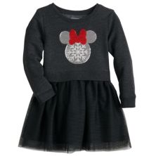 Флисовое платье-пачка Disney's Minnie Mouse для девочек 4–12 лет от Jumping Beans® Disney/Jumping Beans